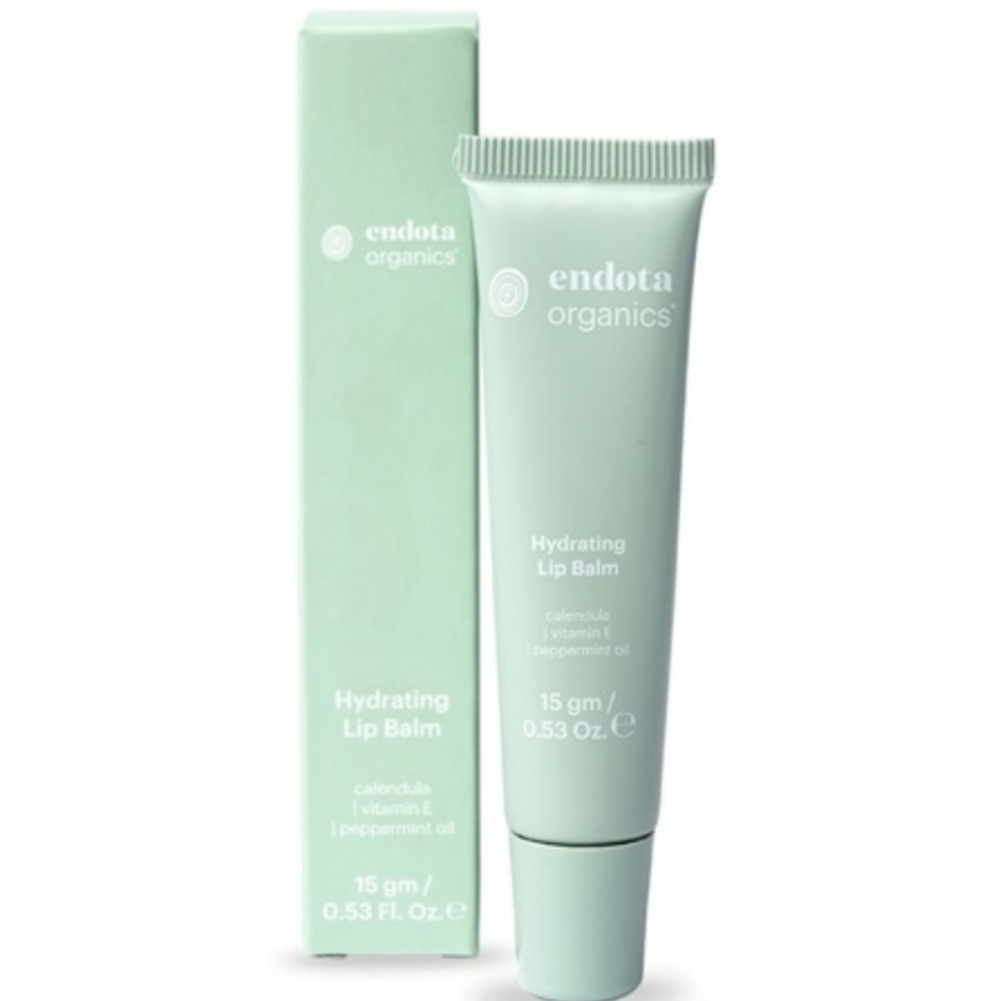 NIB Endota Organics Hydrating Lip Balm - Calendula, Vitamin E